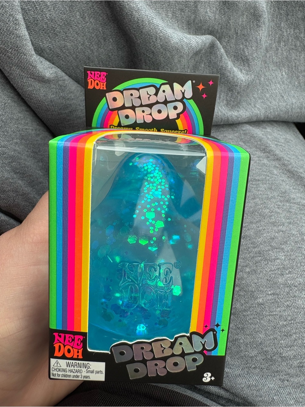 Dream Drop Kids Sensory Toy - Blue Glitter